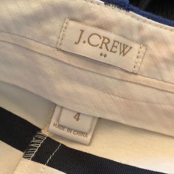 J. Crew strip multi colored skirt - Picture 5 of 7